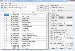ChapterMaker screenshot