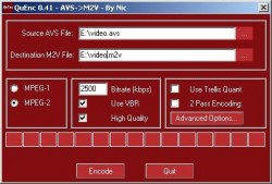 QuEnc screenshot