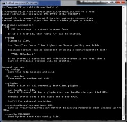Streamlink screenshot